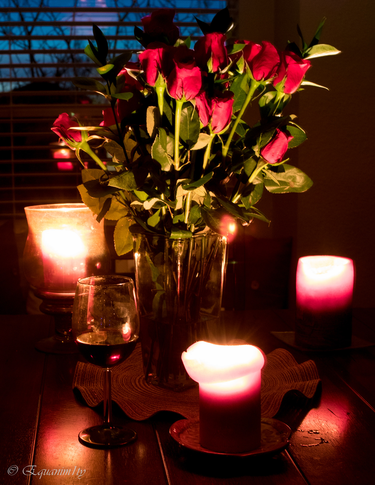 Canon EF-S 24mm F2.8 STM sample photo. Candlelight dinner photography