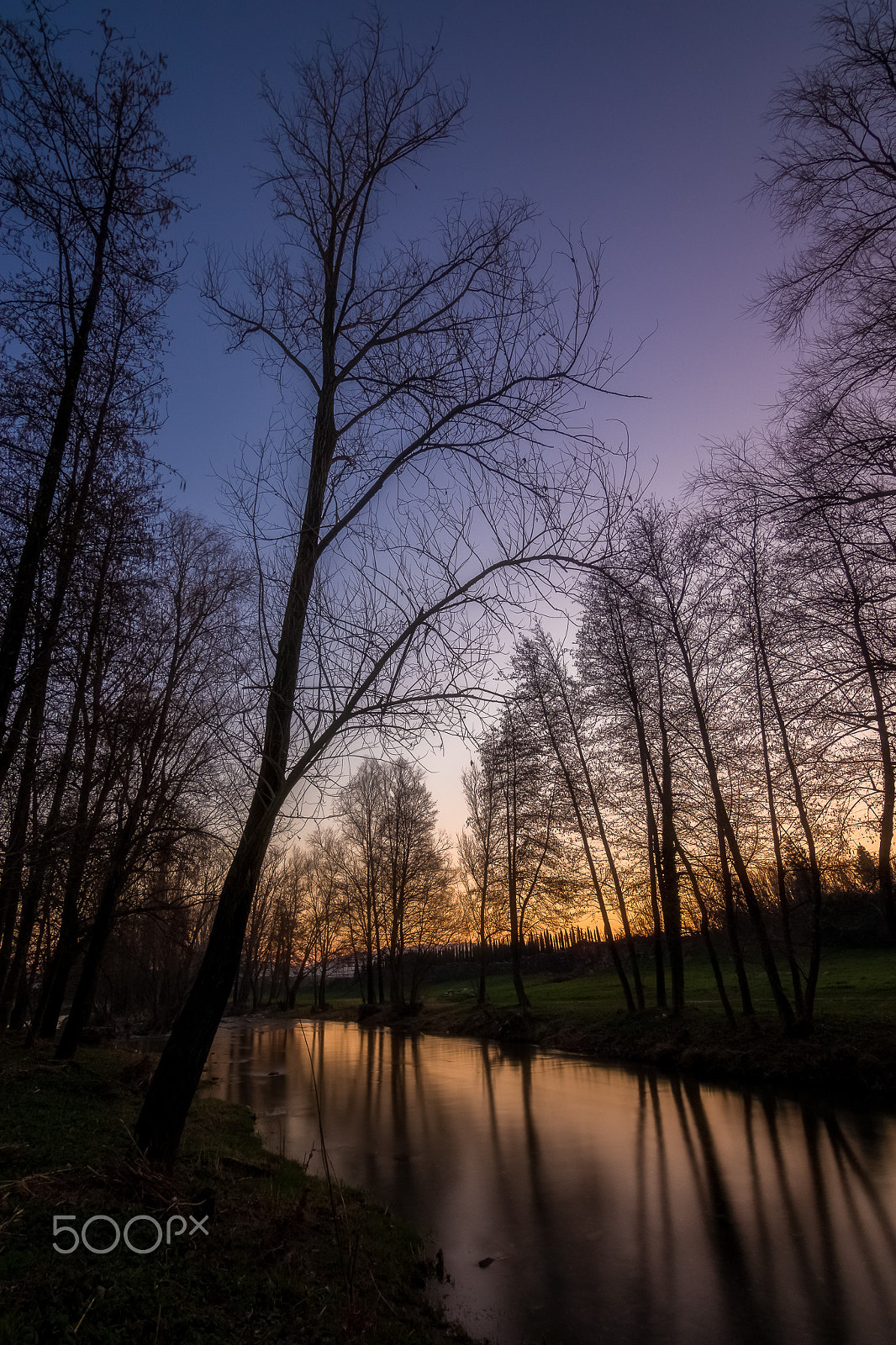 Canon EOS 1200D (EOS Rebel T5 / EOS Kiss X70 / EOS Hi) sample photo. Sunset view from ombrone river, pistoia. photography