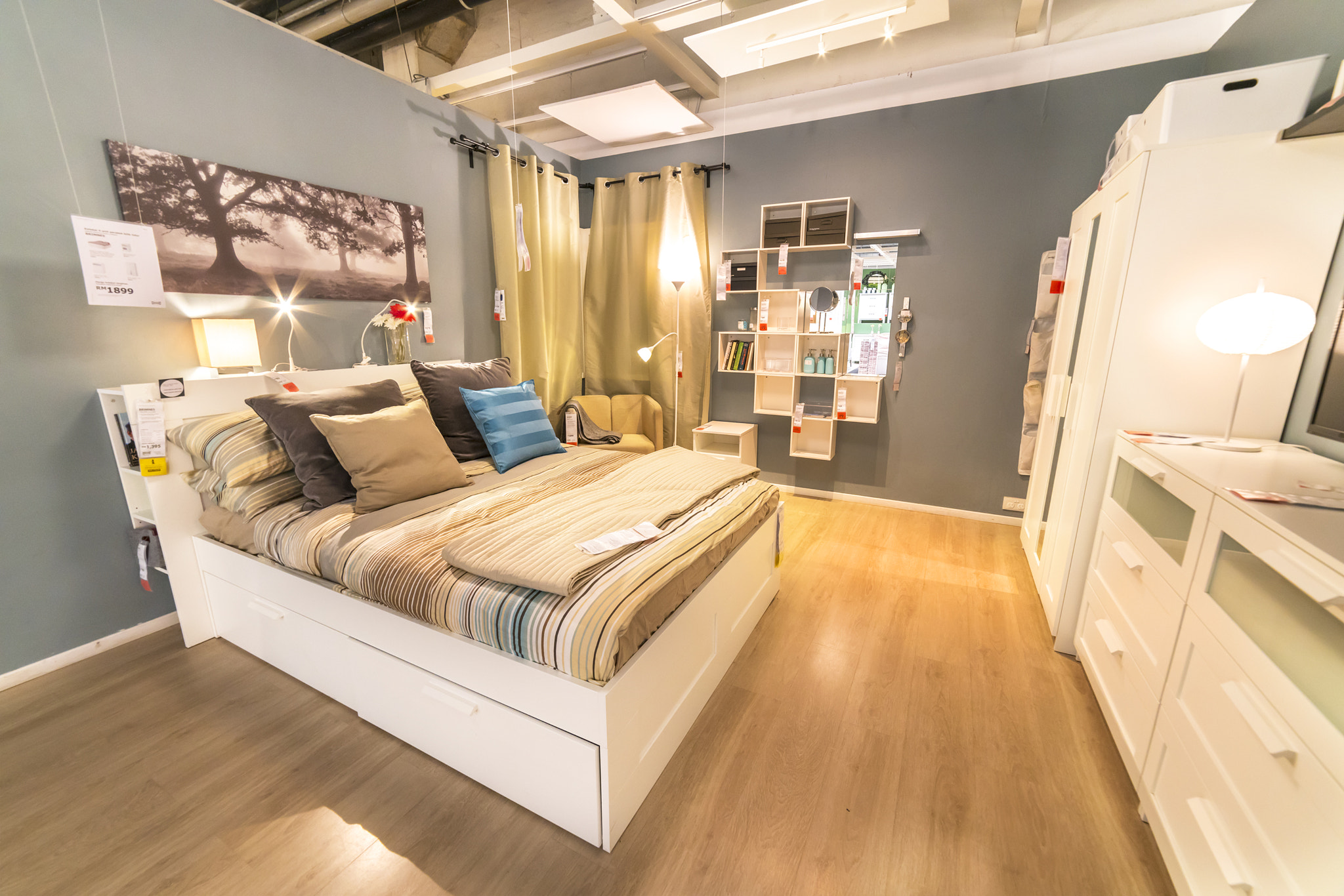 KUALA LUMPUR, MALAYSIA - MAY 22, 2016 :Interior furniture store \