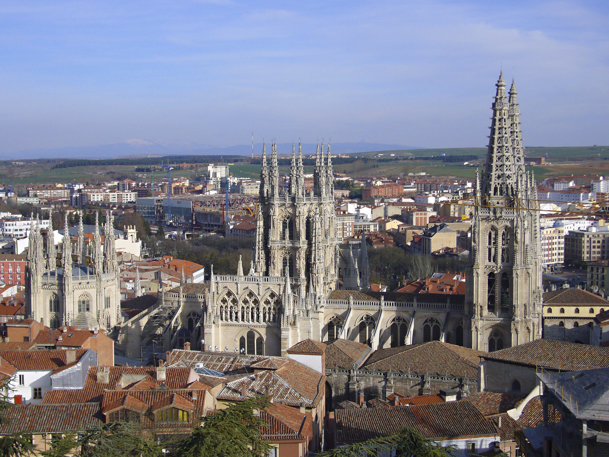 Panasonic DMC-FX01 sample photo. Burgos cathedral photography