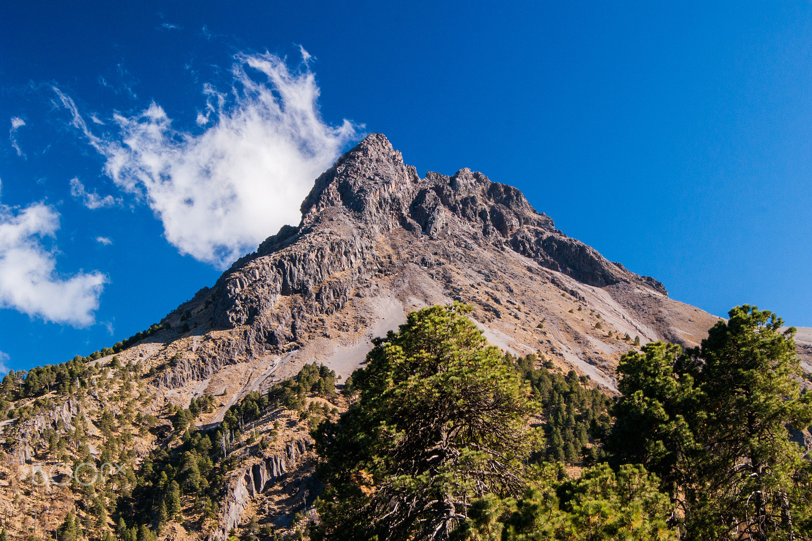 Sony Alpha DSLR-A380 + Sony DT 18-55mm F3.5-5.6 SAM sample photo. Southwest view of the peak photography