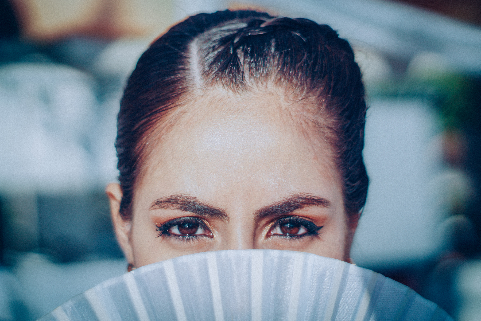 Minolta AF 50mm F1.7 sample photo. Captivating eyes photography