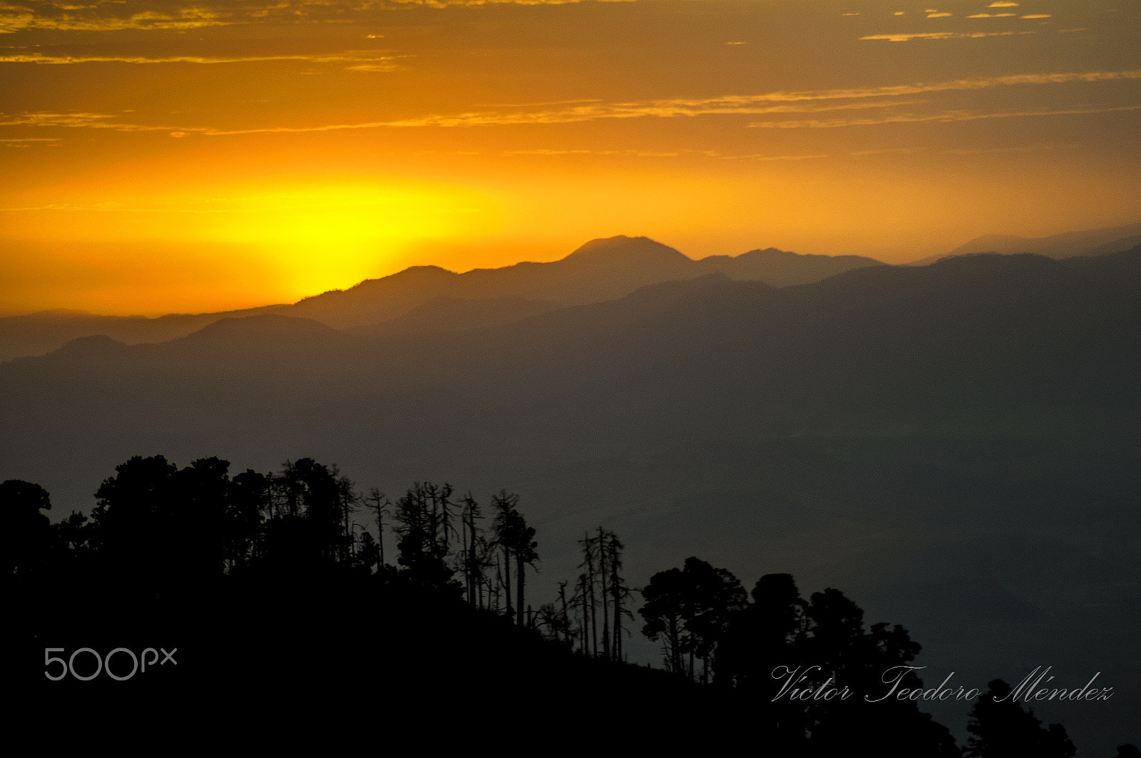 Nikon D300 sample photo. Atardecer en el iztaccihuatl. photography