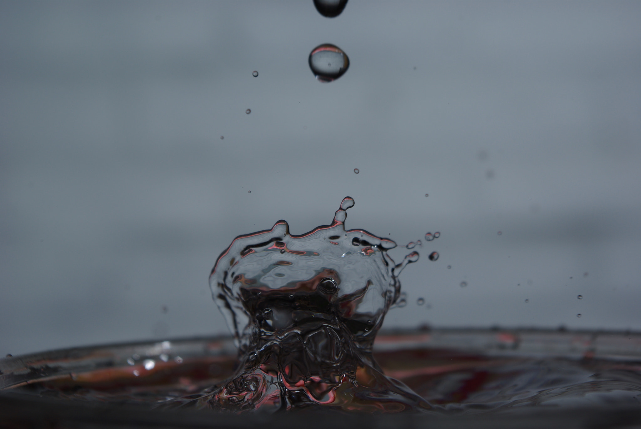 Pentax K10D + Pentax smc DA 18-55mm F3.5-5.6 AL WR sample photo. Water drop 1 photography