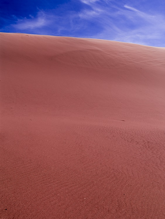 Pentax 645Z sample photo. Red desert photography