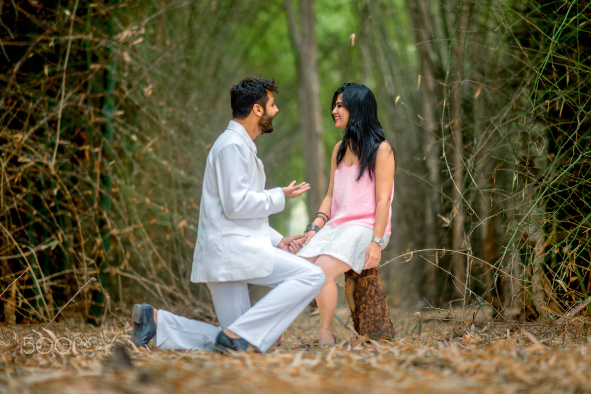 Nikon D800E + Sigma 85mm F1.4 EX DG HSM sample photo. Propose in paradise.... photography