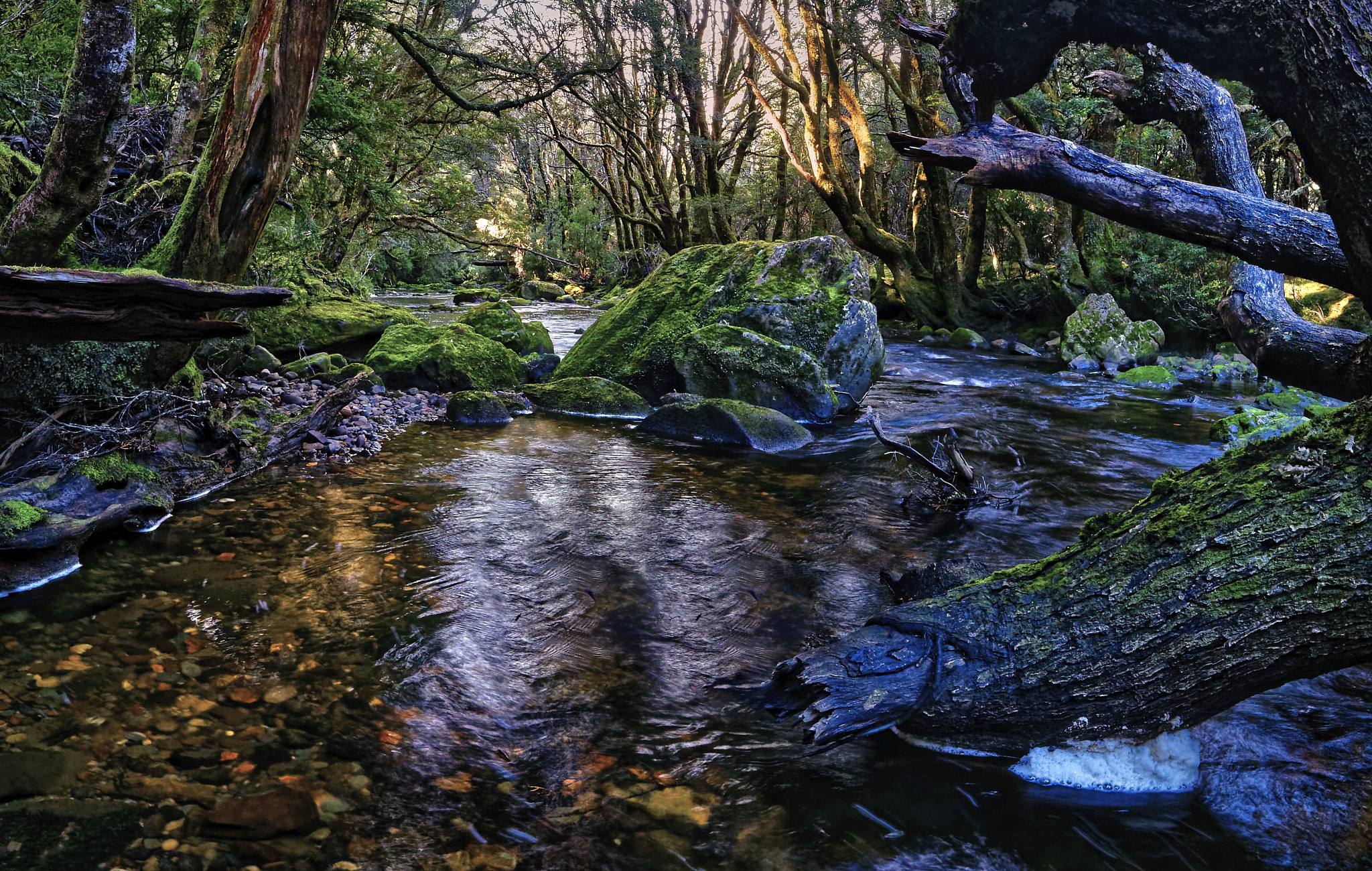 Canon EF 16-35mm F2.8L II USM sample photo. Sundown over "ancient river" photography