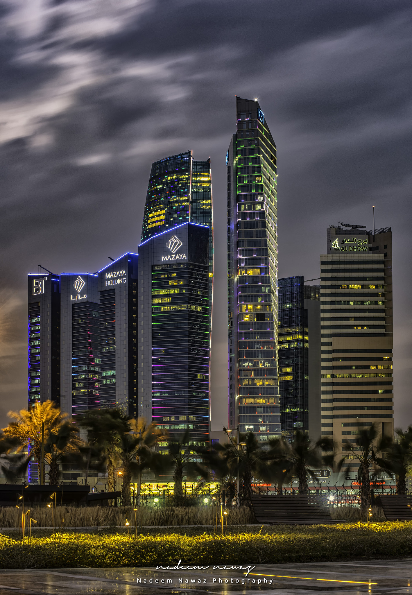Nikon D810 sample photo. Skyscapers, kuwait city photography