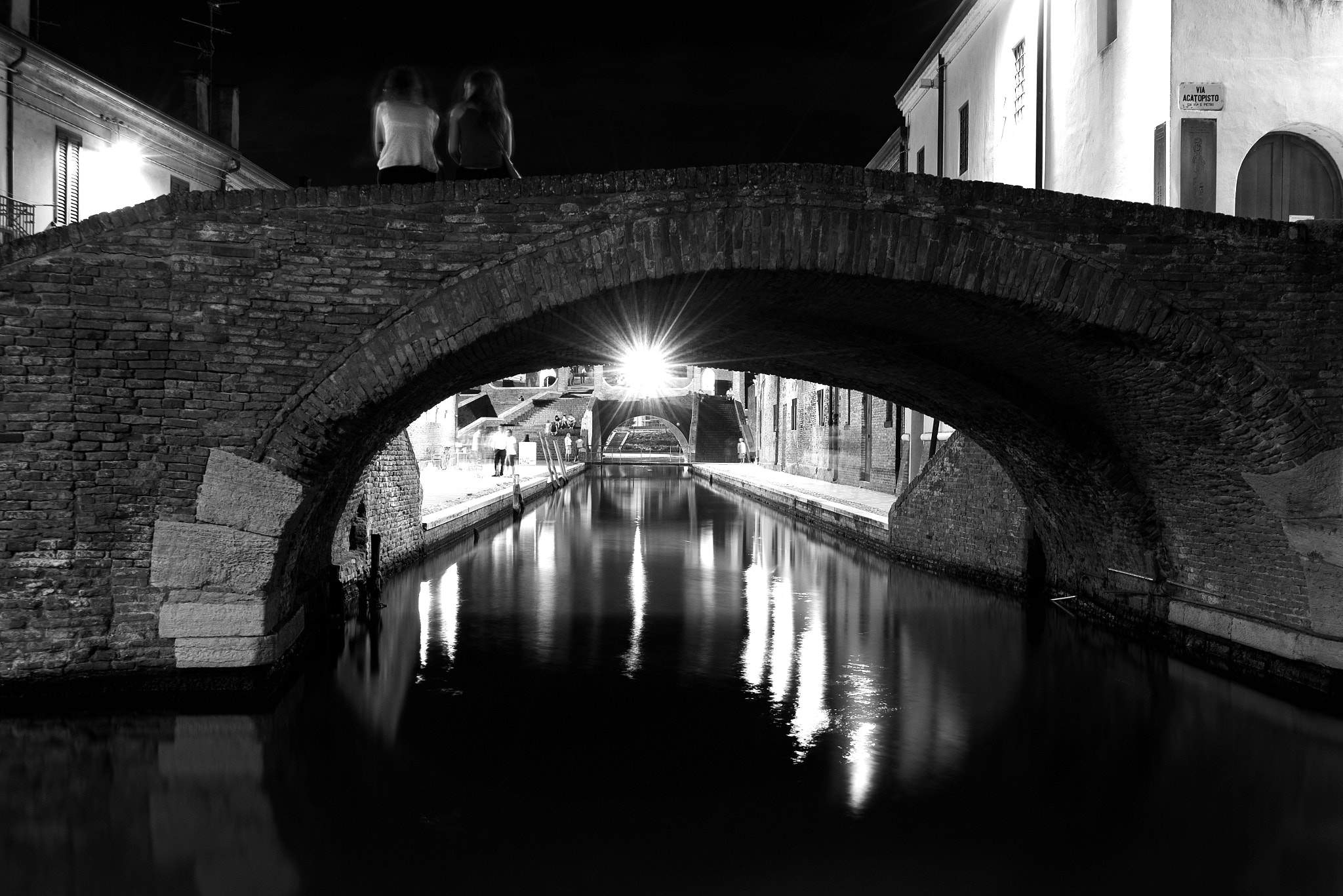 Nikon D750 sample photo. Comaccio by night photography