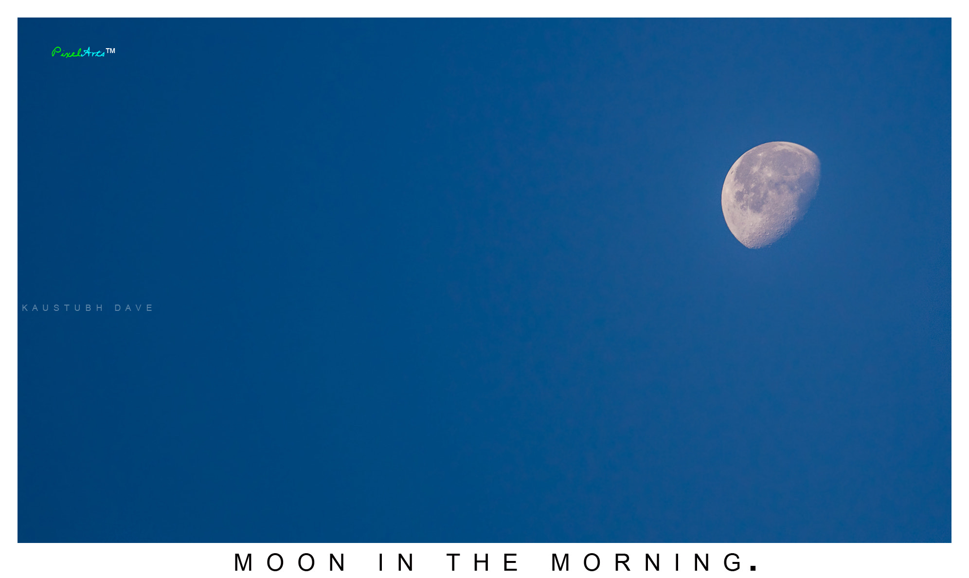 Canon EOS 80D sample photo. "how moon looks in the morning" photography