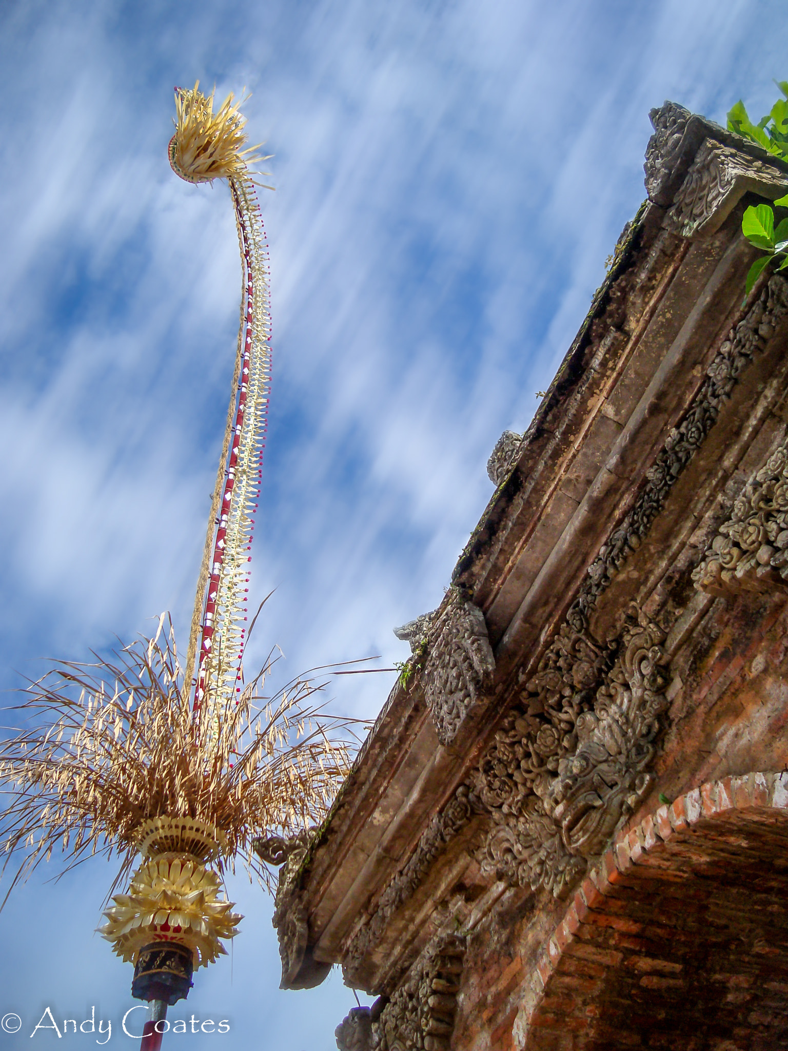 Sony Cyber-shot DSC-W130 sample photo. Bali temple arch photography