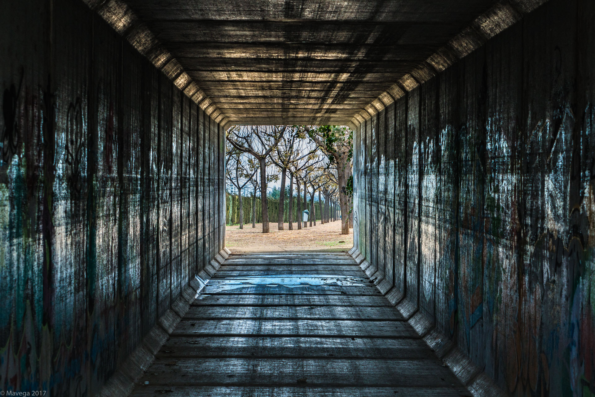Sony a6300 + E 50mm F1.8 OSS sample photo. The end of the tunnel photography
