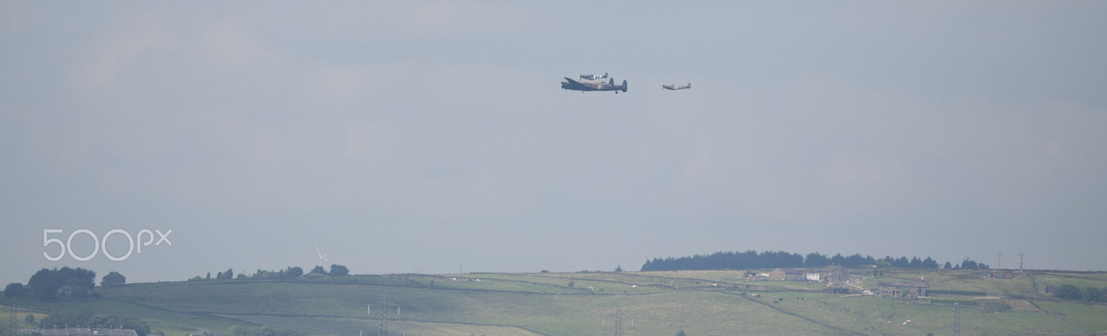 Panasonic Lumix G Vario 45-200mm F4-5.6 OIS sample photo. Battle of britain flight photography