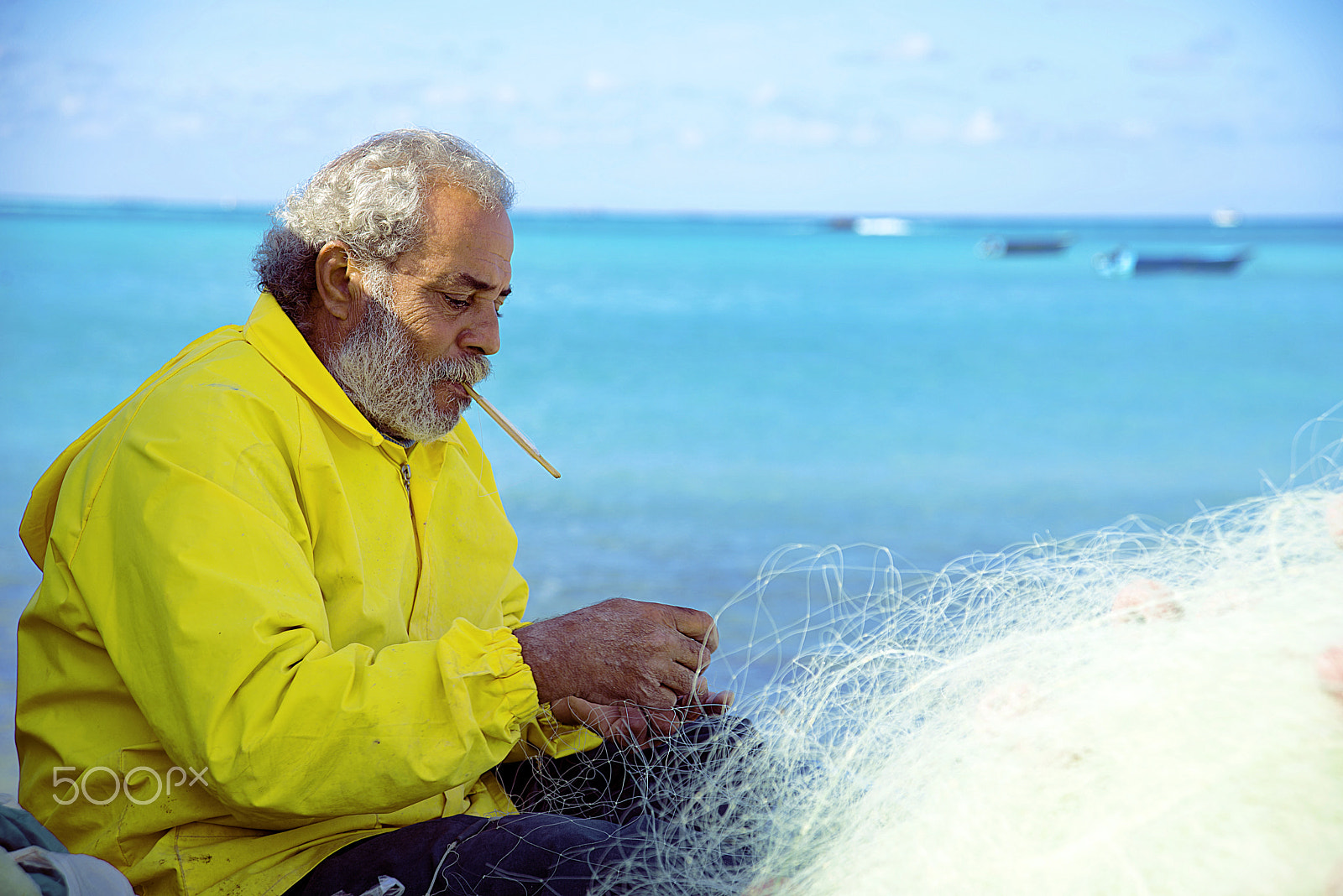 Nikon AF Nikkor 24-85mm F2.8-4D IF sample photo. Fishing net ii photography
