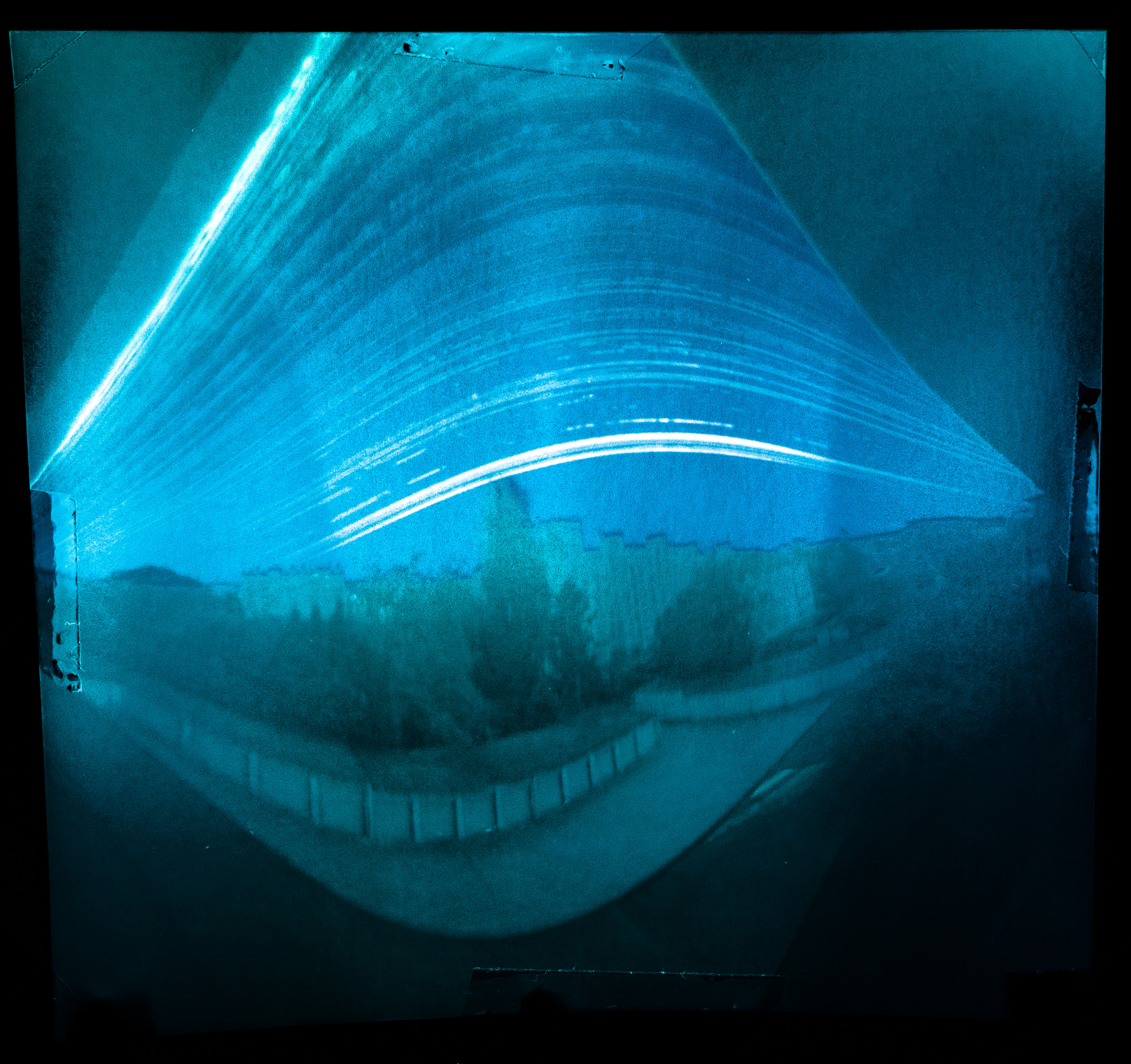 Canon EOS 700D (EOS Rebel T5i / EOS Kiss X7i) + Canon EF 40mm F2.8 STM sample photo. 6 months solargraph photography