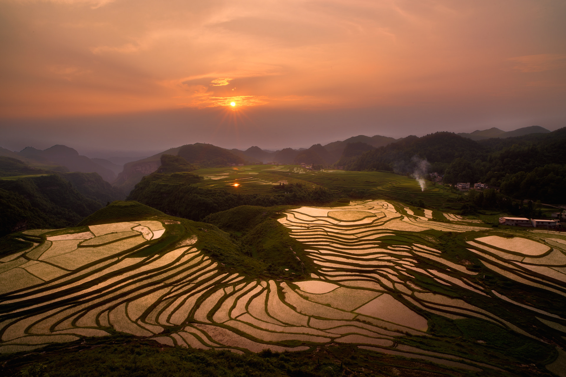 Nikon D810 sample photo. Maojibao terrace photography