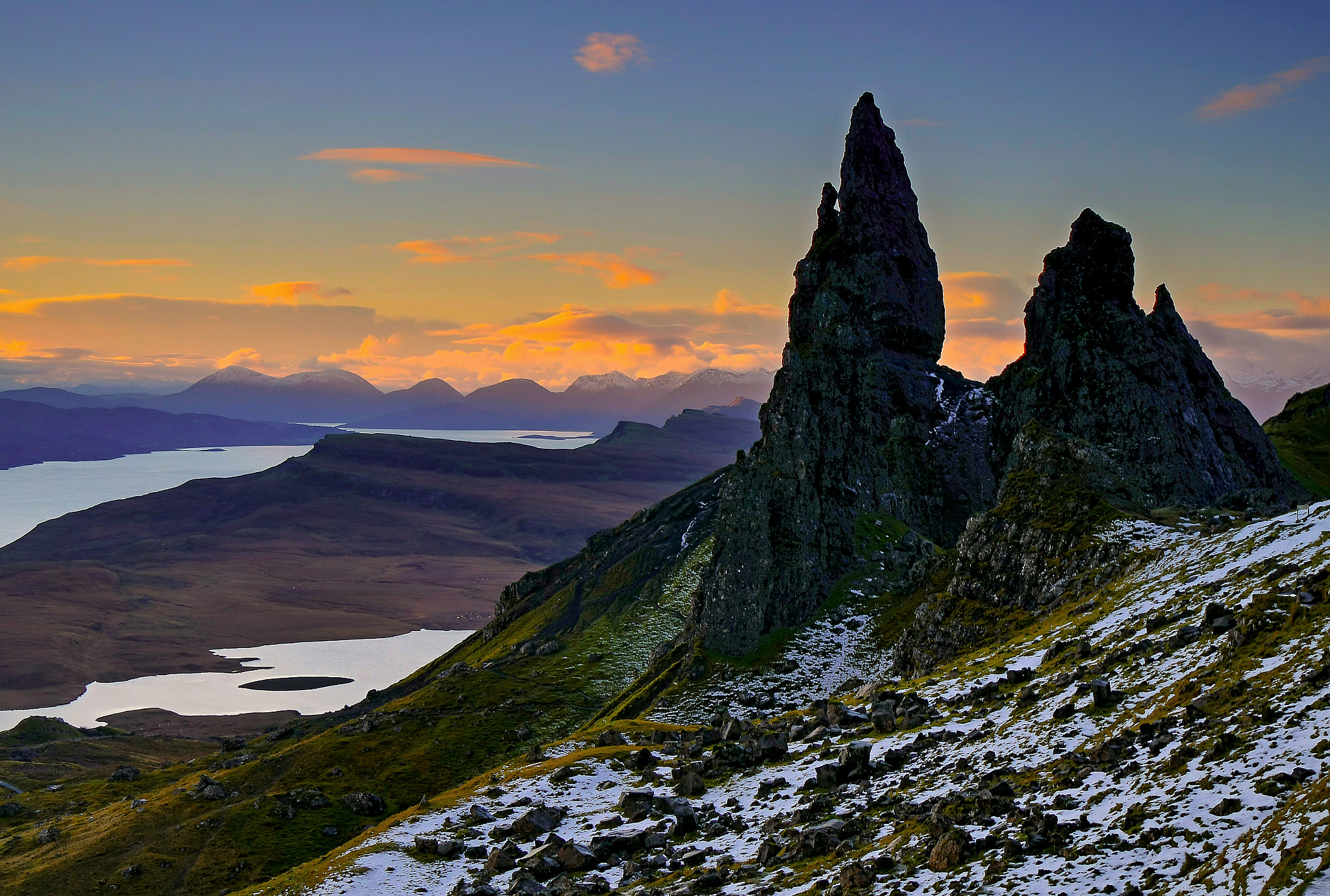 O 14-140mm F3.5-5.6 sample photo. Old man of storr on the isle of skye in scotland photography