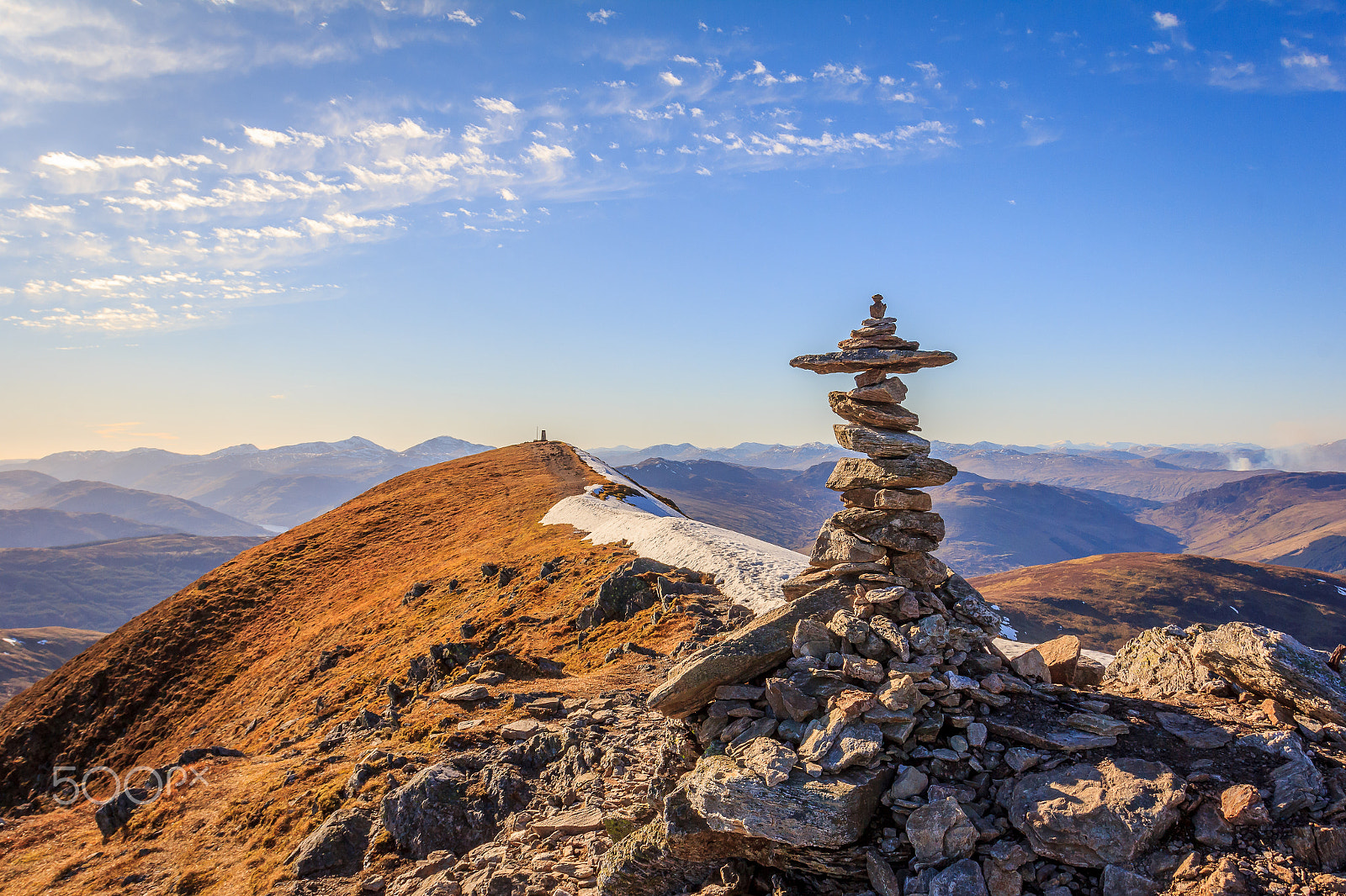 Canon EOS 60D + Canon EF 17-40mm F4L USM sample photo. View from the summt of ben vorlich photography