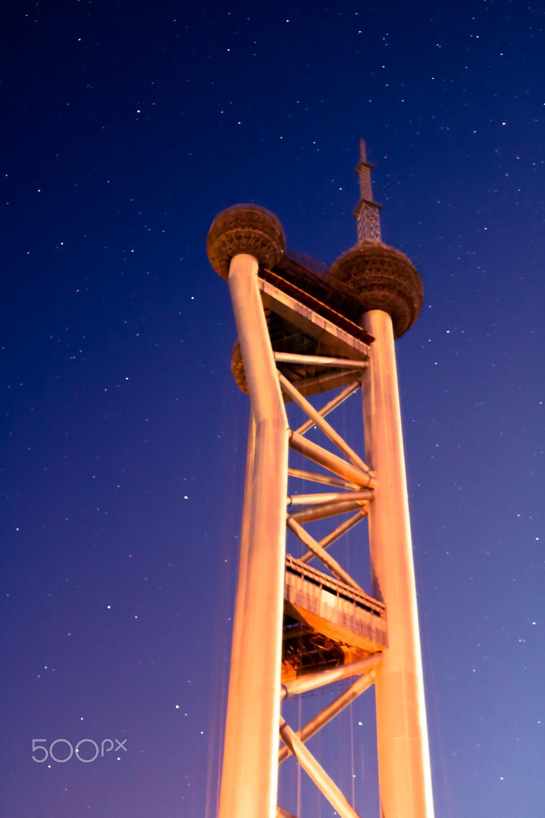 Canon EOS 760D (EOS Rebel T6s / EOS 8000D) sample photo. Starry night in the city daqing,china photography
