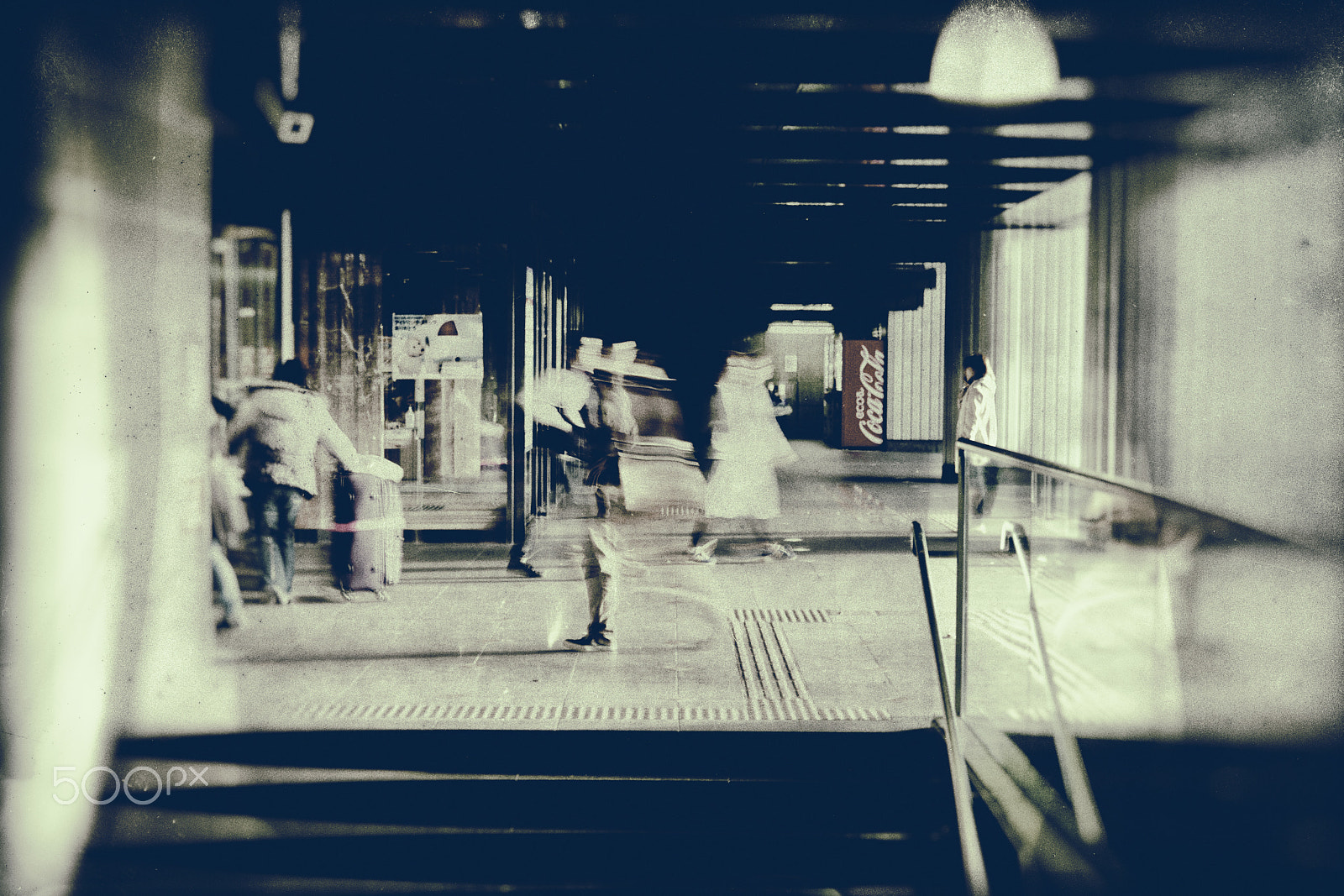 Summicron-M 1:2/50 sample photo. Mirage in faded blue photography
