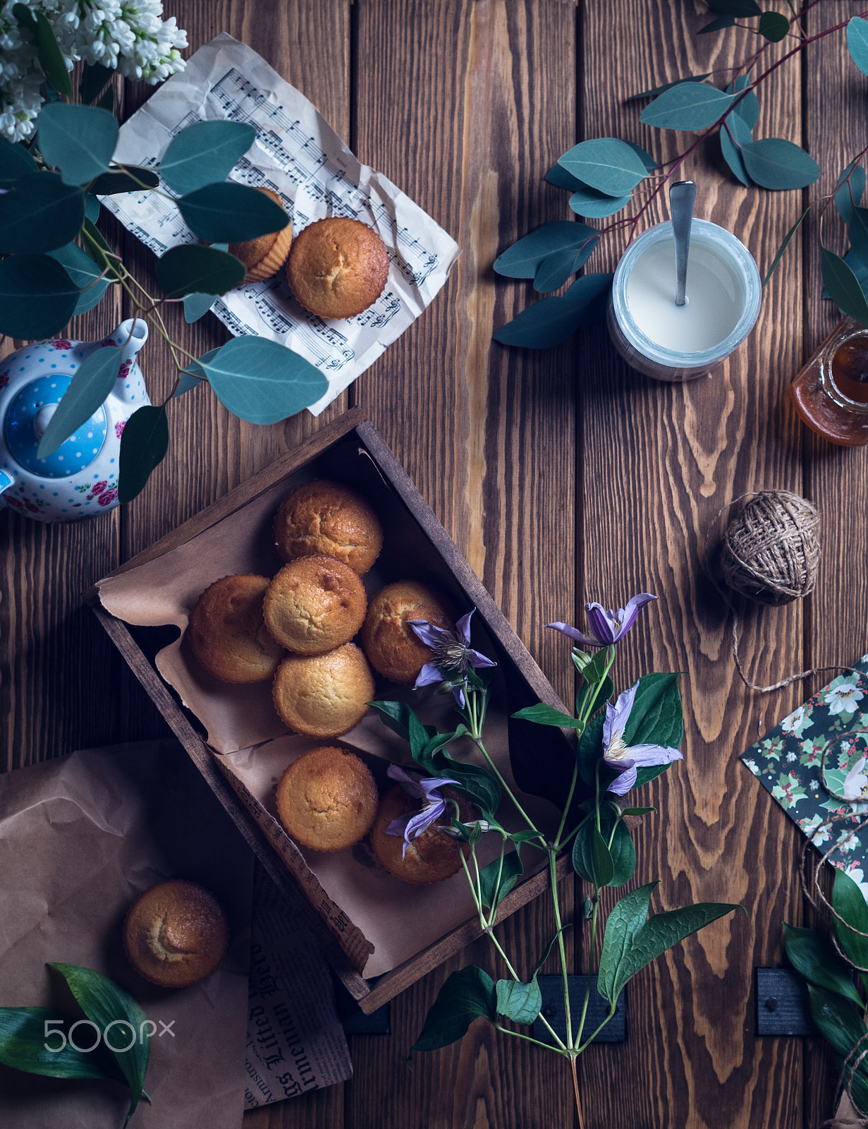 Pentax K-30 + Pentax smc DA 50mm F1.8 sample photo. Coconut muffins photography