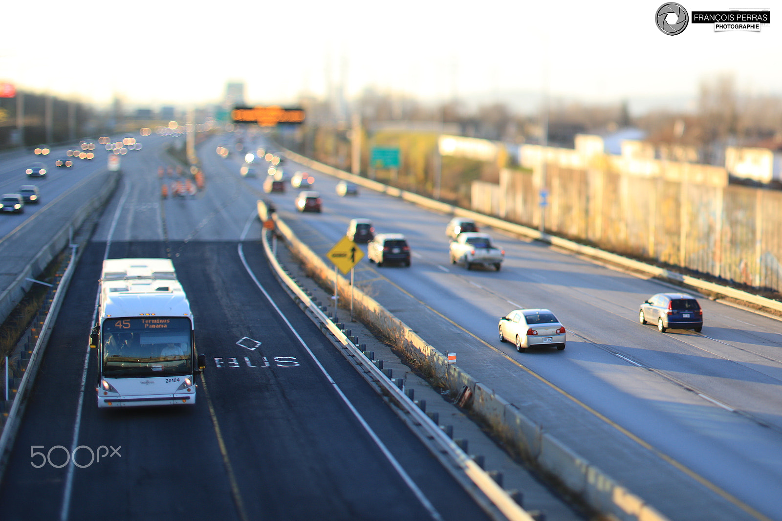 Canon TS-E 45mm F2.8 Tilt-Shift sample photo. Shifted traffic photography