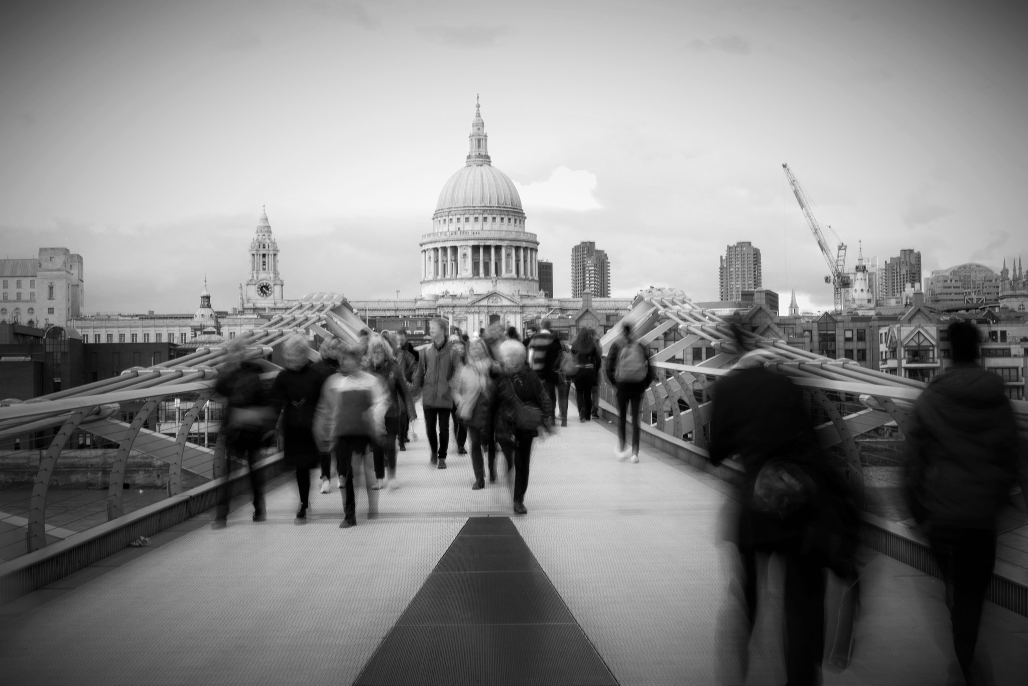 Canon EF 16-35mm F2.8L II USM sample photo. St pauls across the bridge photography