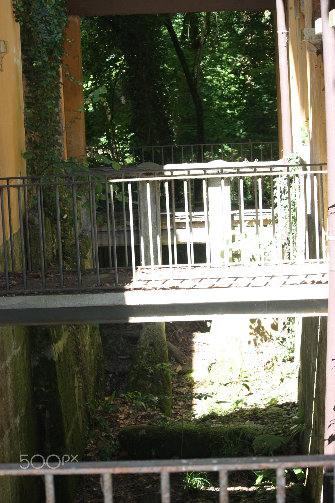 Canon EF-S 55-250mm F4-5.6 IS sample photo. Abandoned mill photography