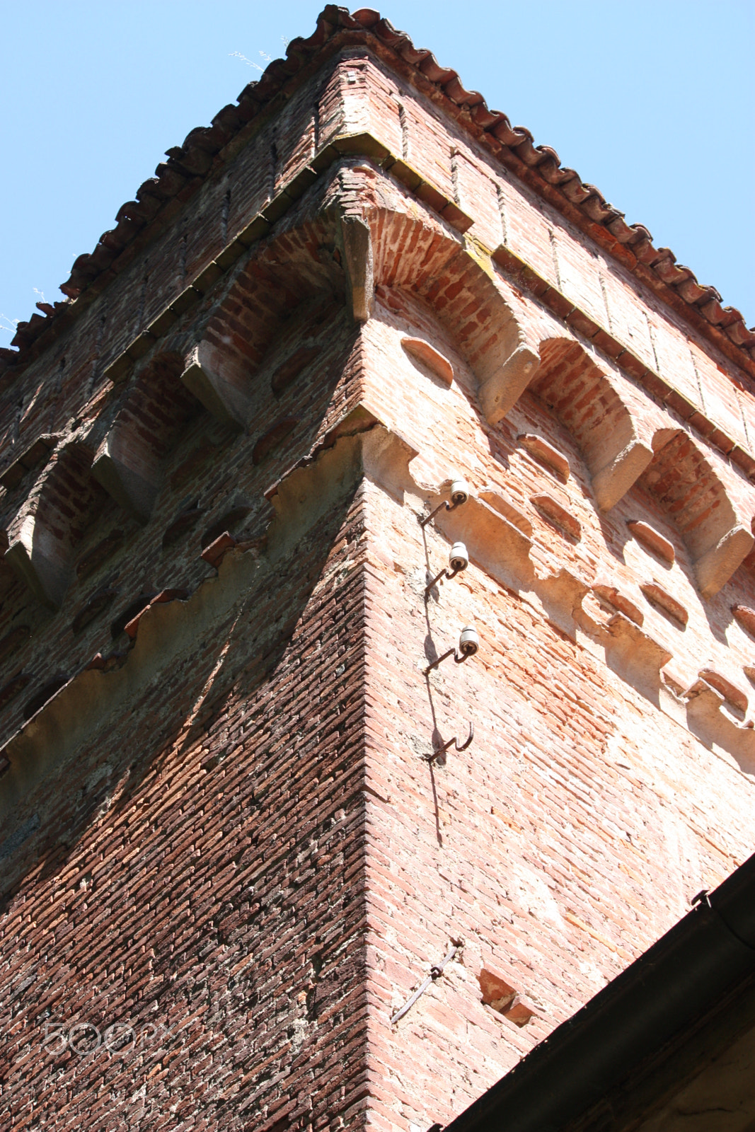 Canon EF-S 55-250mm F4-5.6 IS sample photo. High view of a tower photography