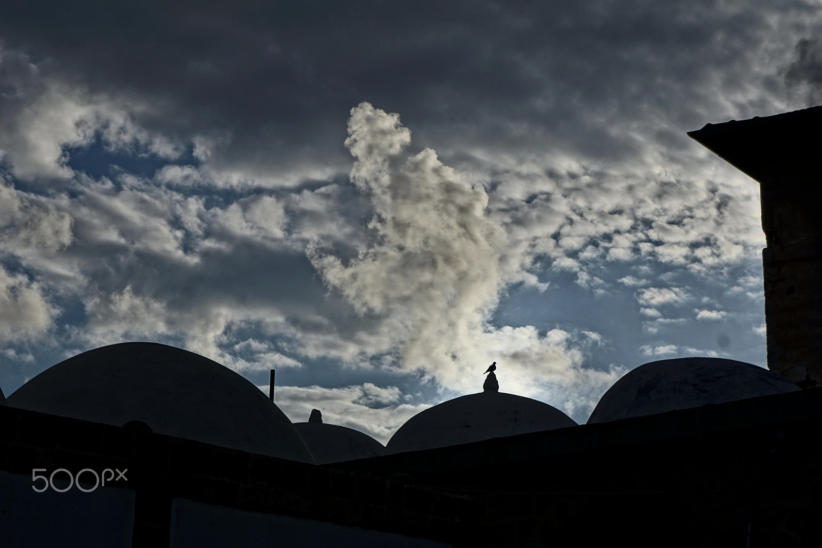 Sony E 18-55mm F3.5-5.6 OSS sample photo. White mosque photography