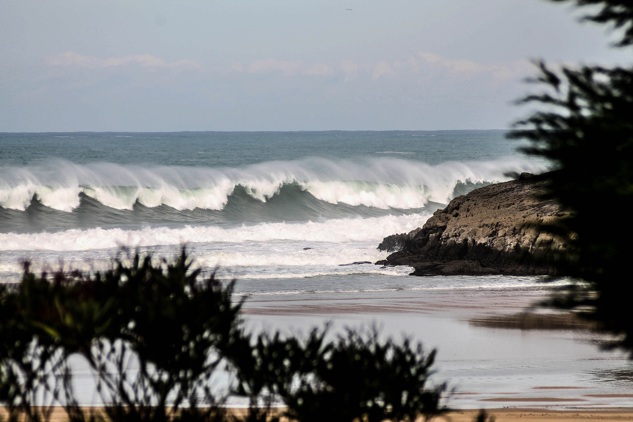 Canon EF 100-300mm f/5.6 sample photo. Winter waves! photography