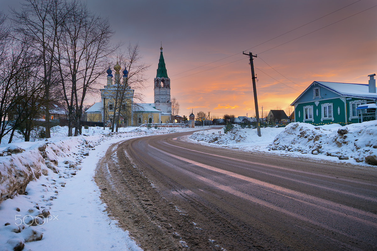 Sigma 10-20mm F4-5.6 EX DC HSM sample photo. Дунилово- Горицы  вечер photography