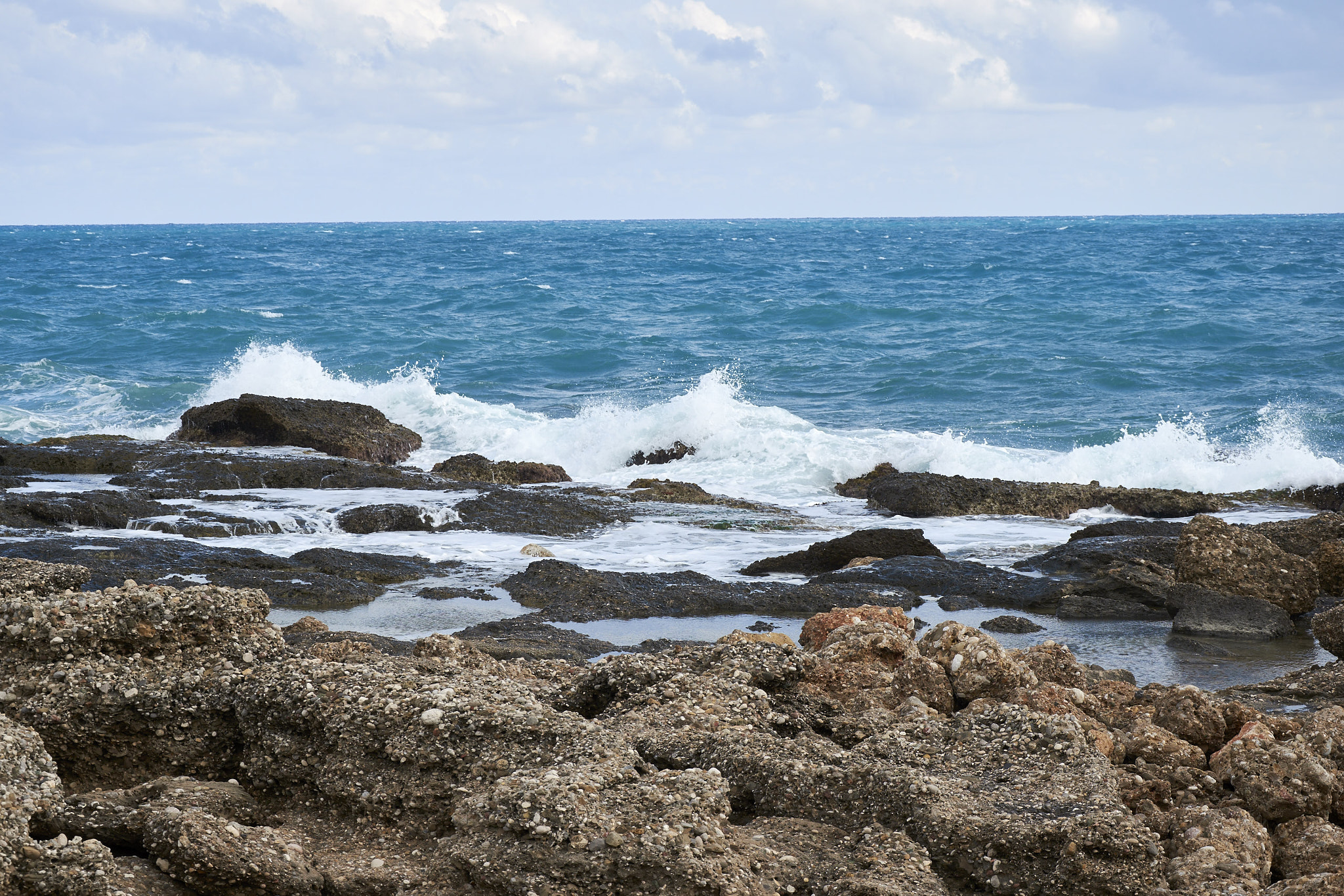 Nikon D5500 sample photo. Seaview in turkey photography