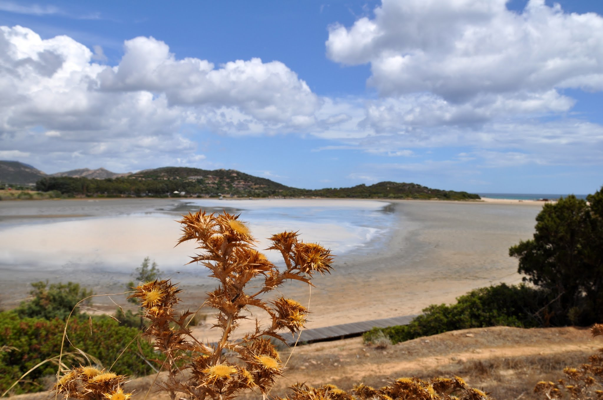 Nikon D5000 + Sigma 17-70mm F2.8-4 DC Macro OS HSM sample photo. Sardinia lake photography