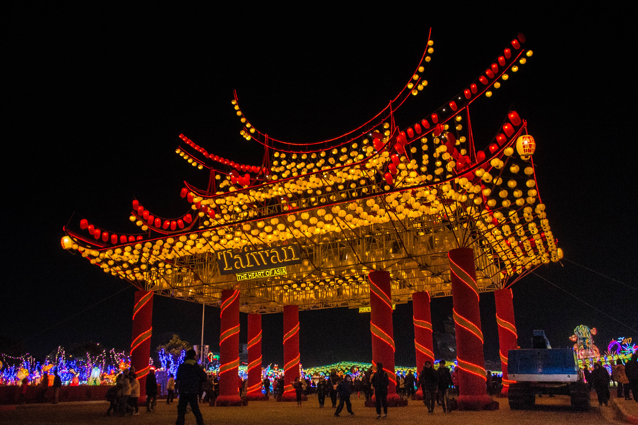 Nikon D610 sample photo. 2017 taiwan lantern festival photography