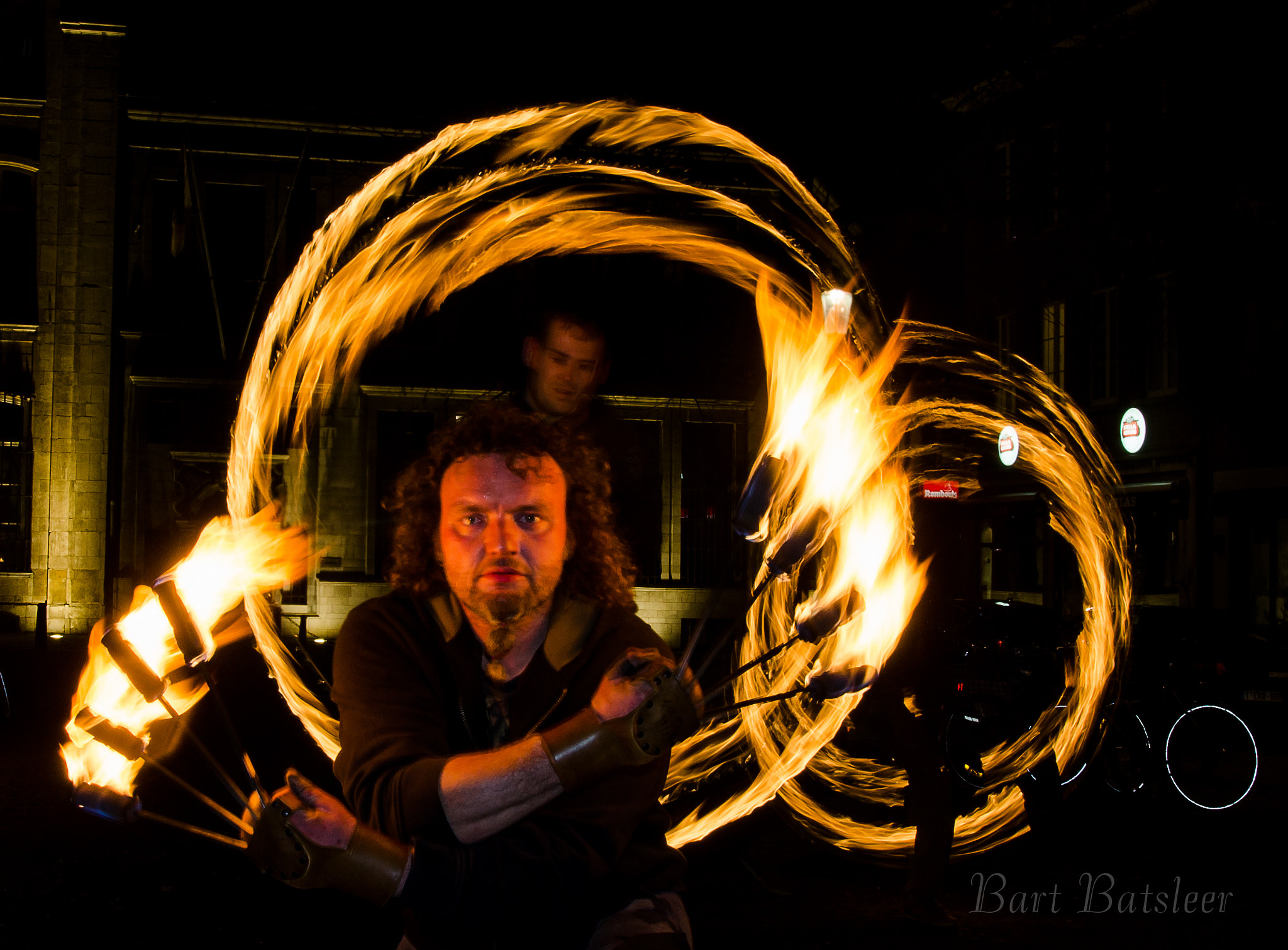 Nikon D7000 sample photo. Fire claws in a circle photography