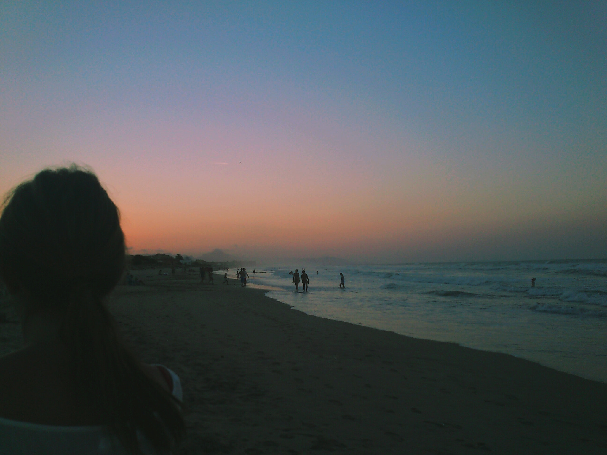 Sony Ericsson Xperia neo V sample photo. Sunset and friends photography