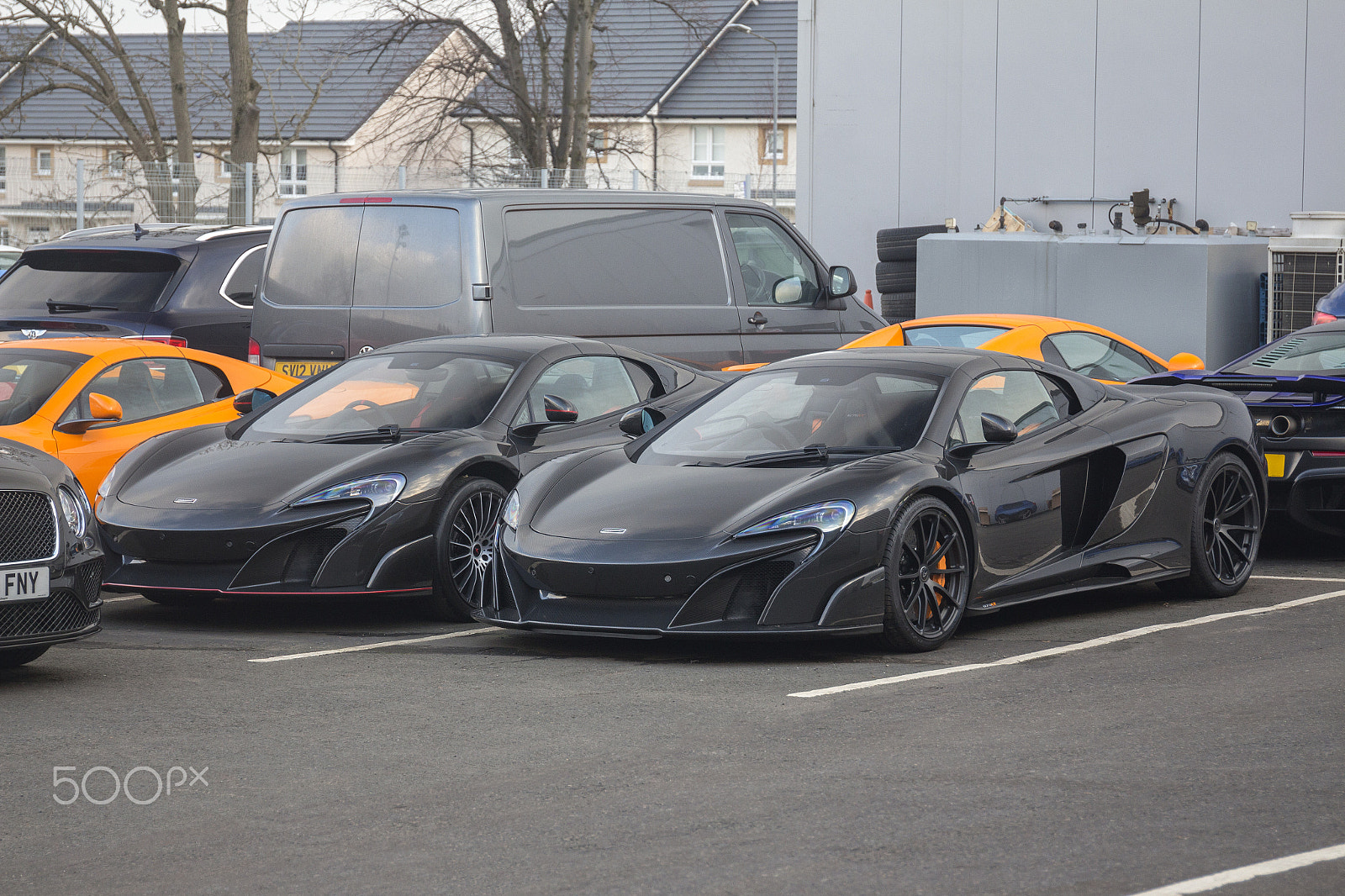 Canon EF 24-70mm F4L IS USM sample photo. Double mclaren 675lt carbon series photography