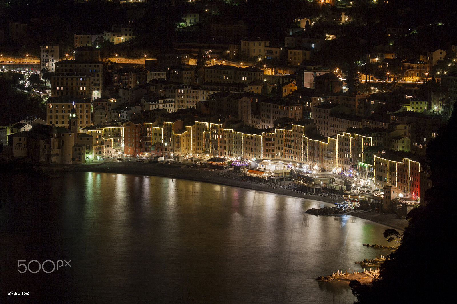 Canon EF 100-400mm F4.5-5.6L IS USM sample photo. Fuochi recco 2016 - camogli photography