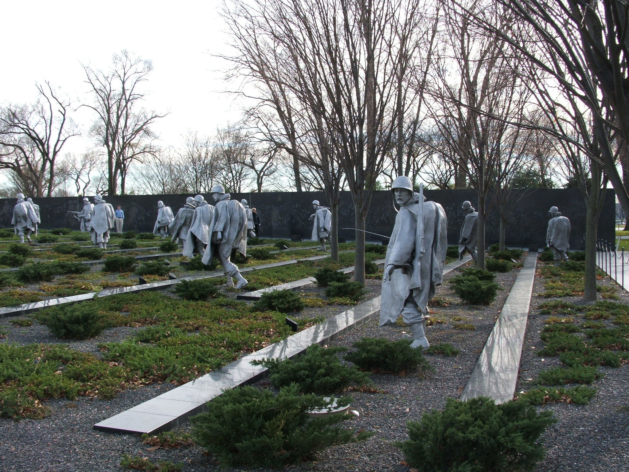 Fujifilm FinePix S3100 sample photo. Korean war memorial photography