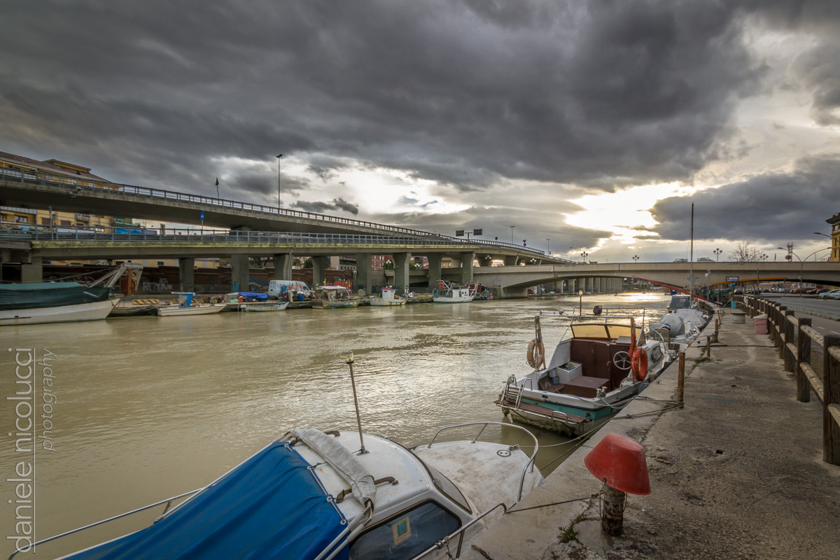 Canon EOS 7D Mark II + Sigma 10-20mm F4-5.6 EX DC HSM sample photo. River sunset photography