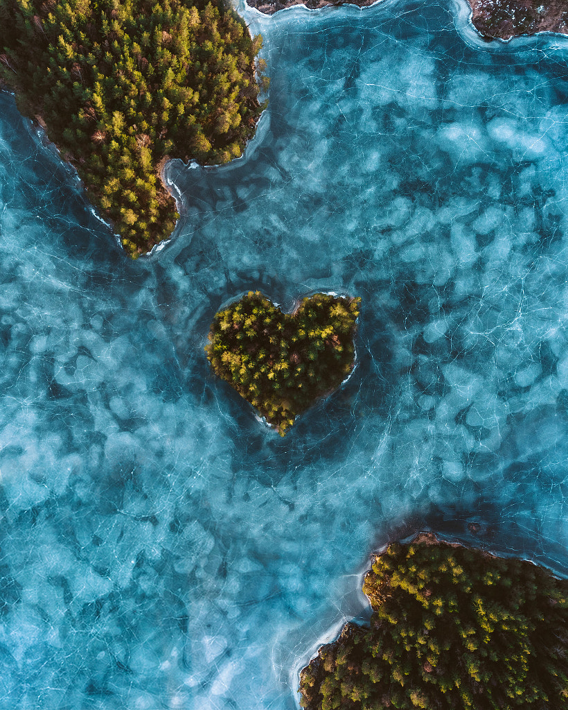 Land of love. Drone shot my me, composite by my friend Karl Ndieli by Oscar Nilsson on 500px.com