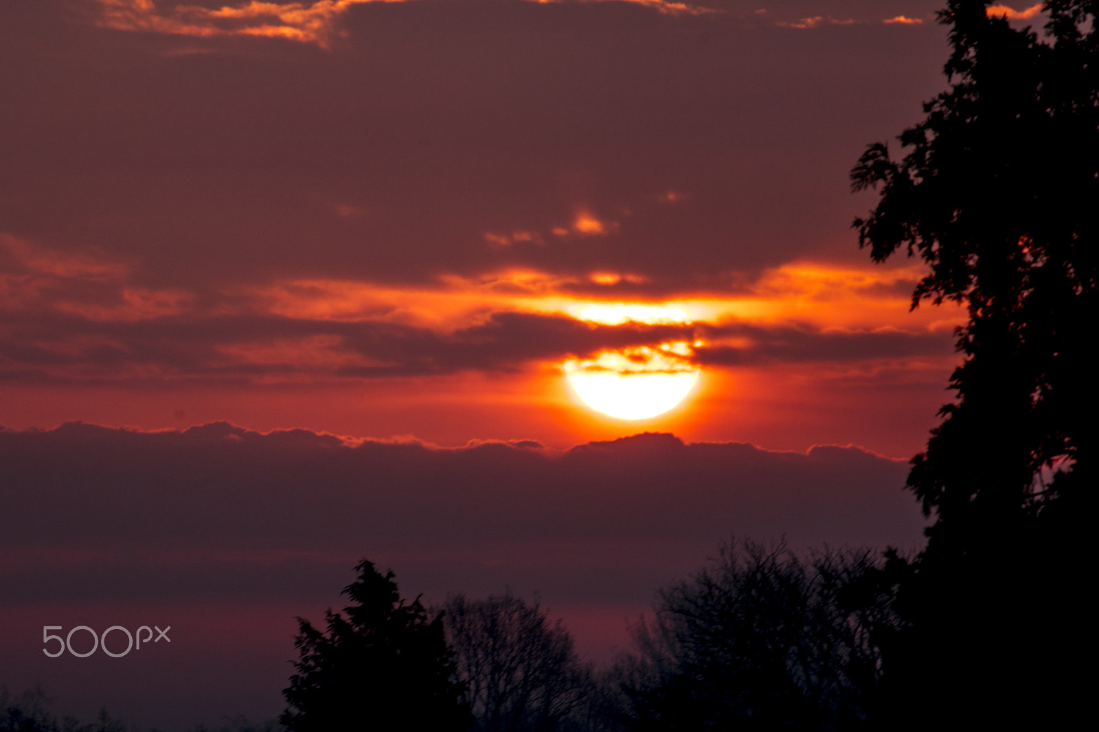 Canon EOS 750D (EOS Rebel T6i / EOS Kiss X8i) + Tamron SP 35mm F1.8 Di VC USD sample photo. Sunrise on early thursday morning in february photography