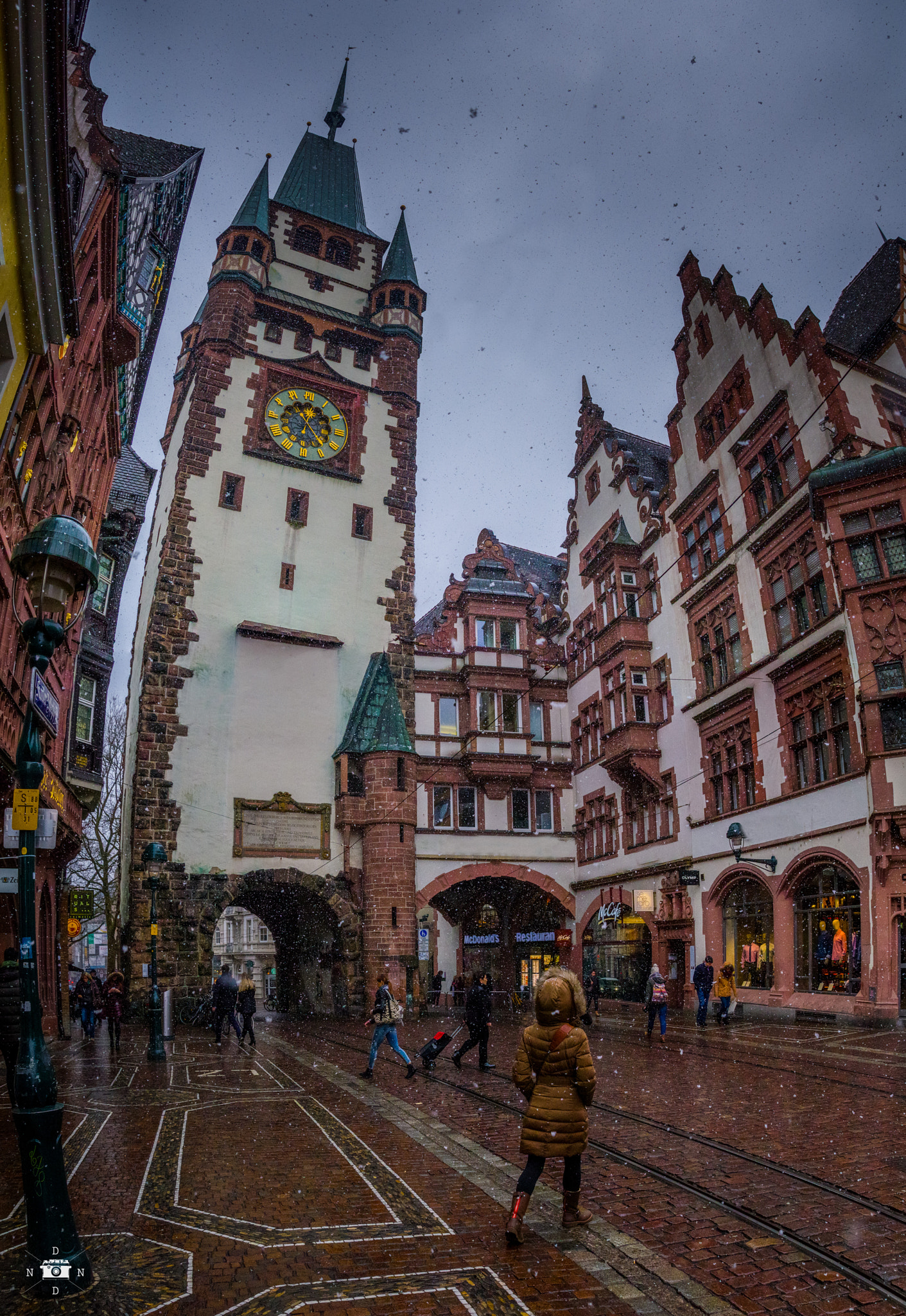 Pentax K-3 II sample photo. Snowy freiburg photography