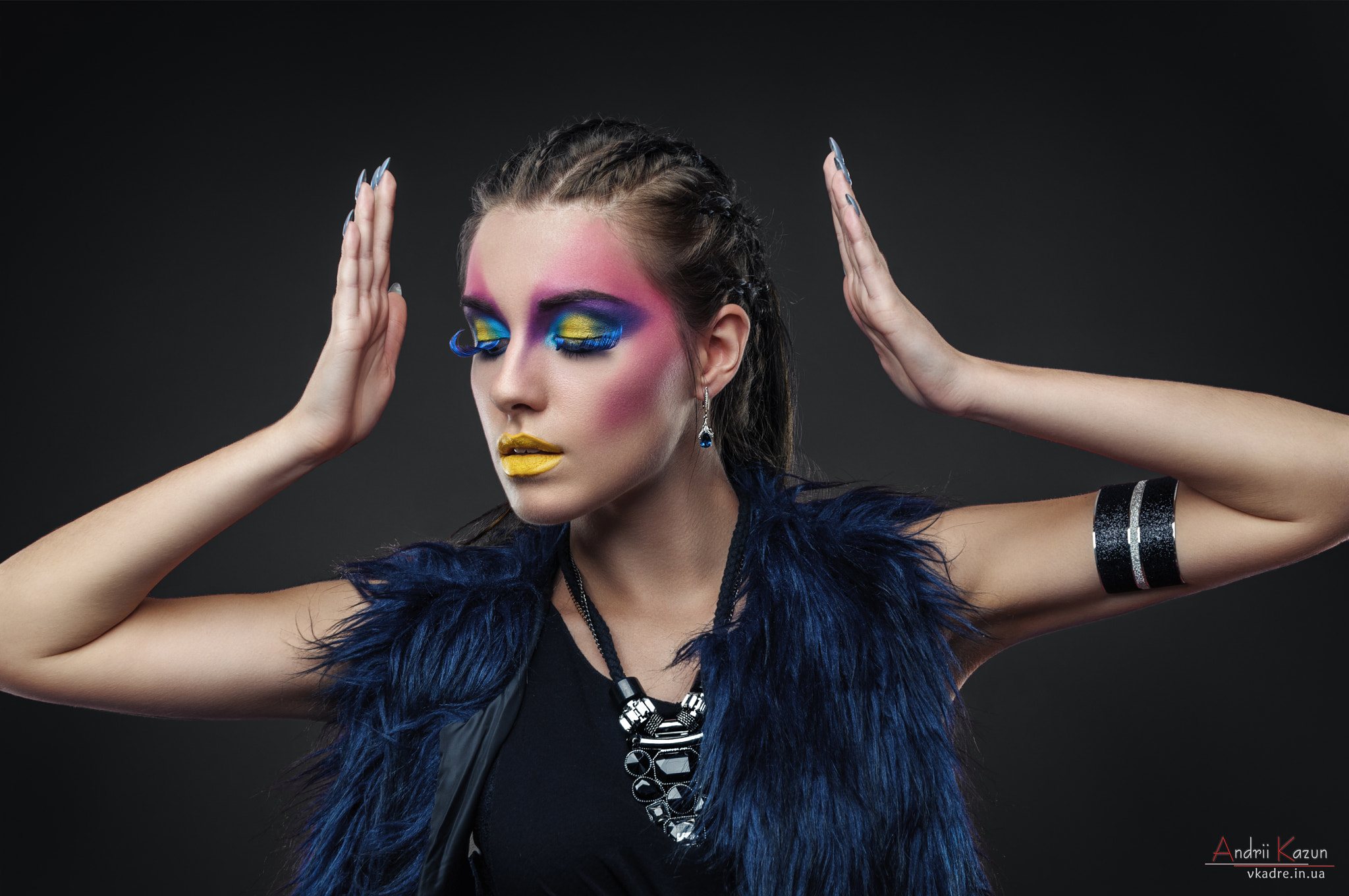 Nikon D300 sample photo. Make-up portrait photography
