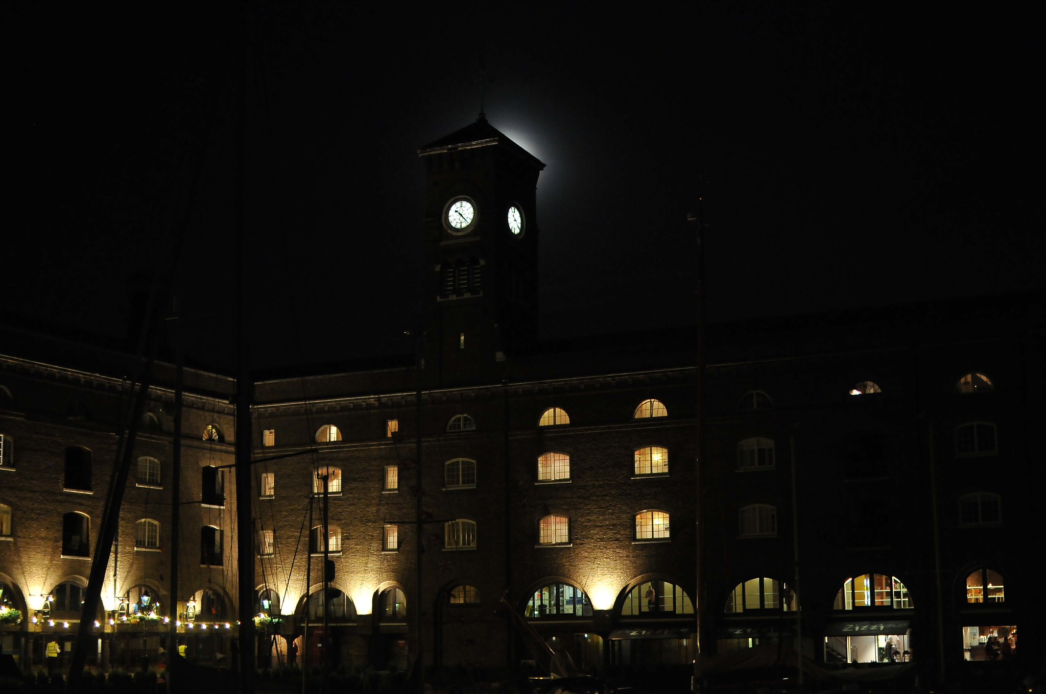 Nikon D300S + Nikon AF-S DX Nikkor 35mm F1.8G sample photo. St katharine s docks, london photography