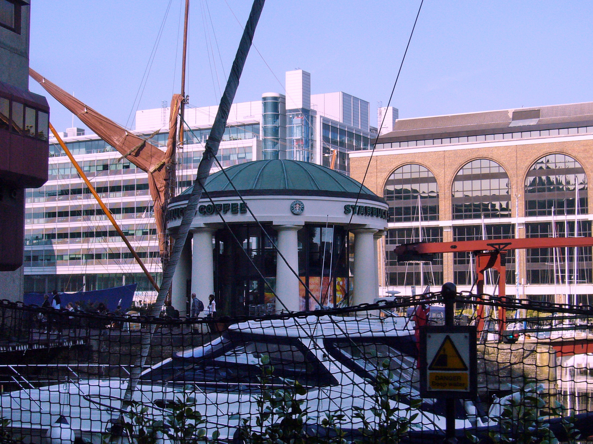 Panasonic DMC-FX9 sample photo. St katharine s docks, london photography