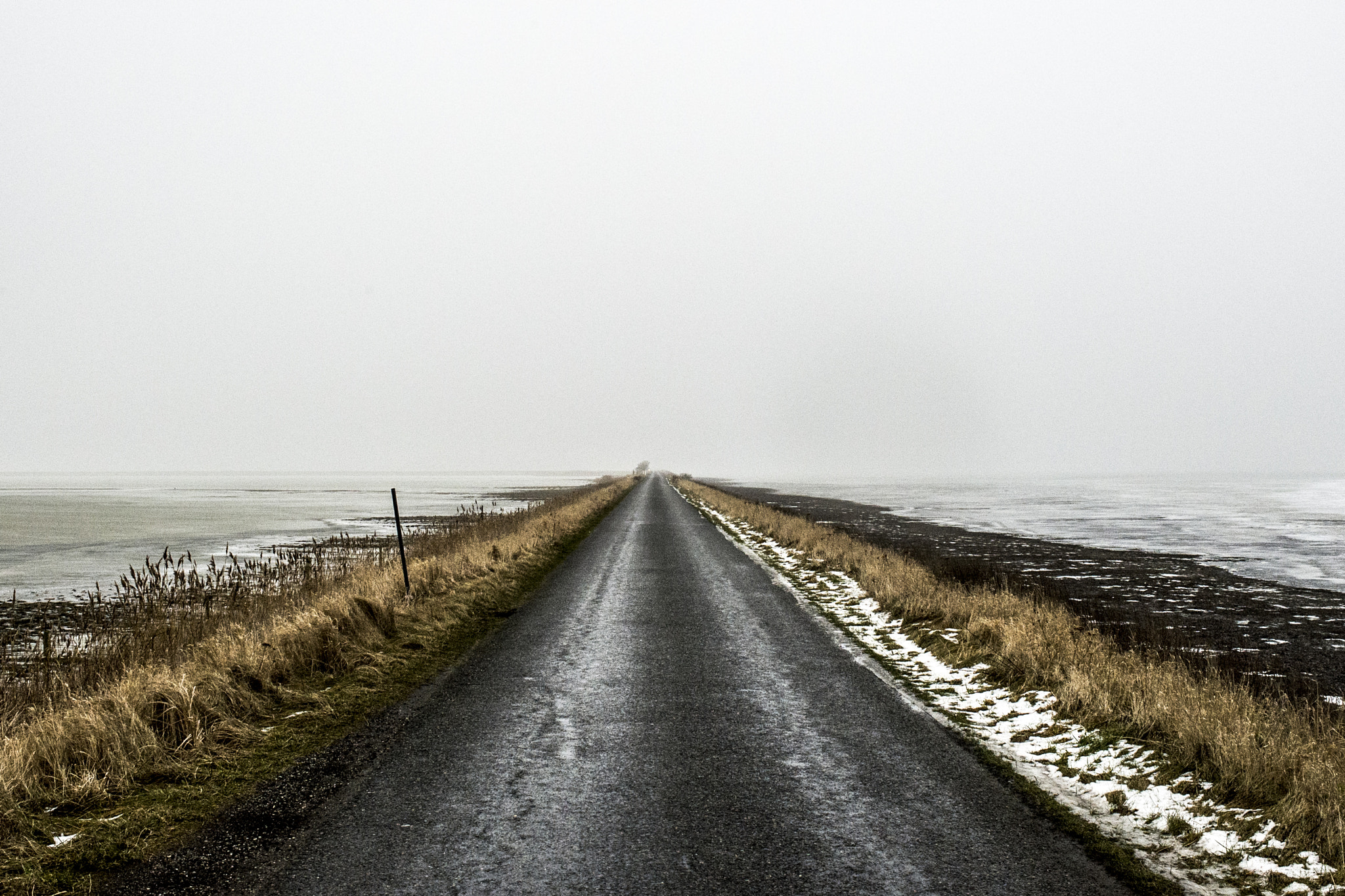 Nikon D4 + Nikon AF Nikkor 35mm F2D sample photo. The road to nowhere photography