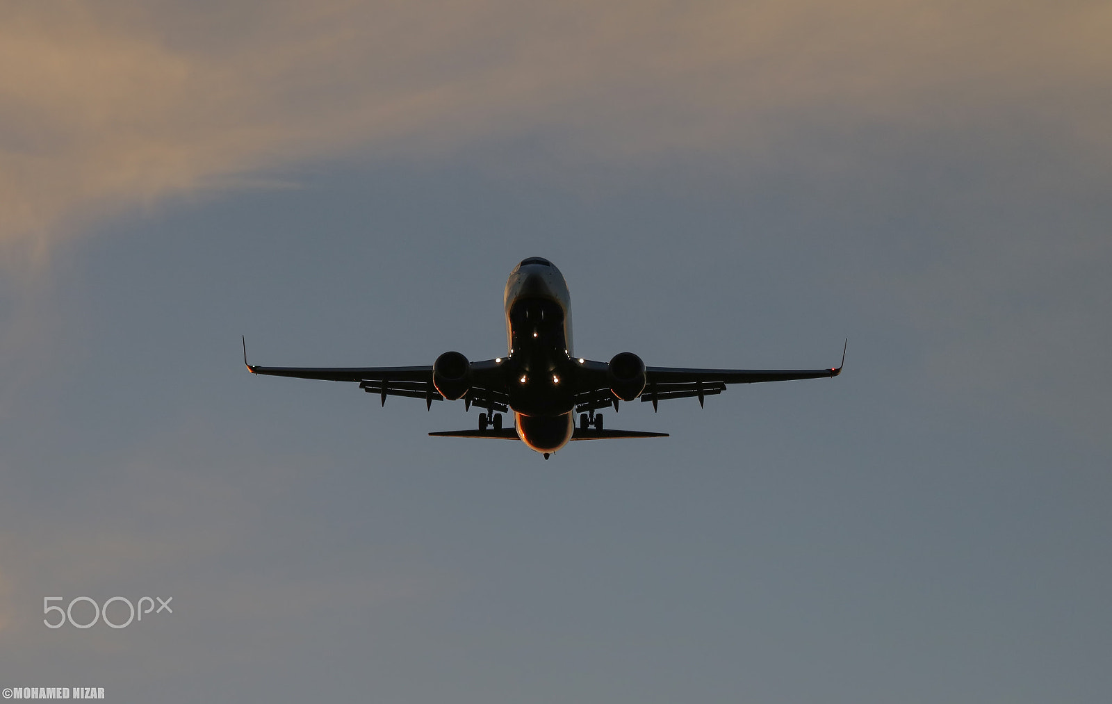 Canon EF 70-300mm F4-5.6 IS USM sample photo. The plane photography