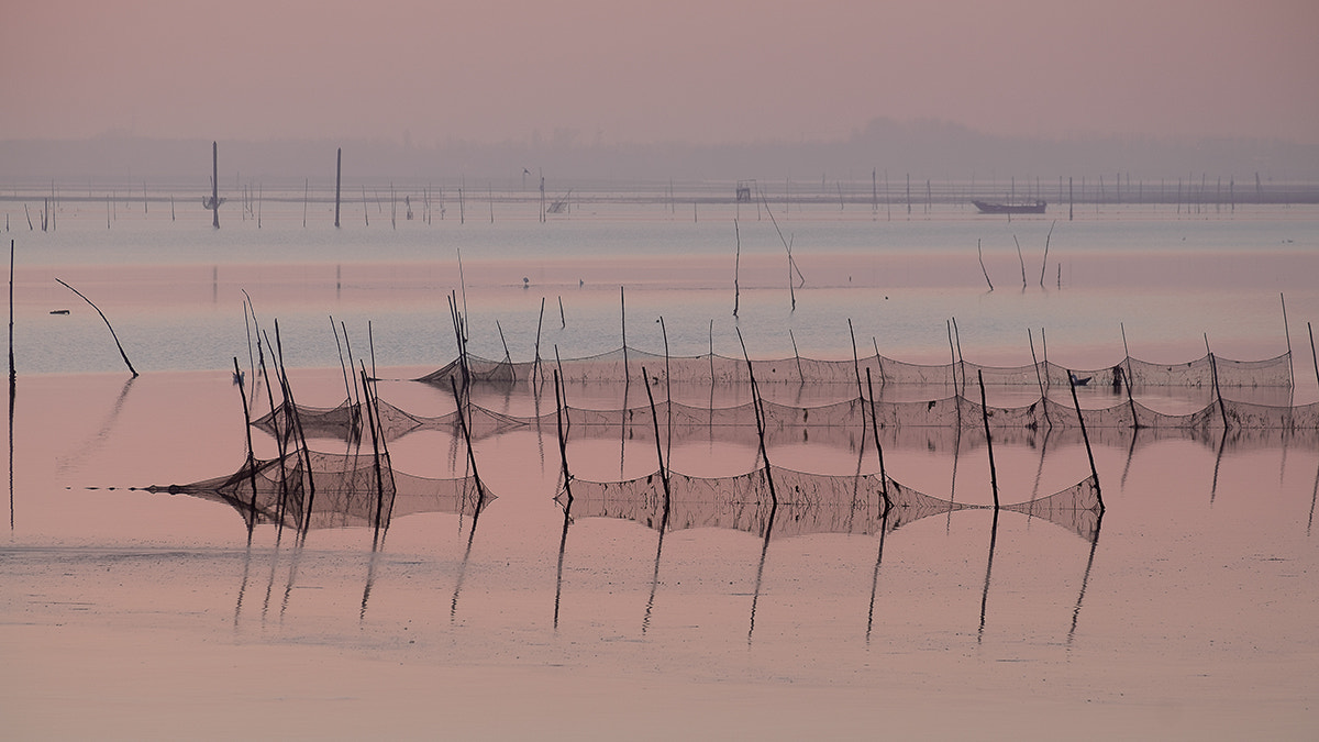 Fujifilm X-E2 + Fujifilm XF 55-200mm F3.5-4.8 R LM OIS sample photo. L'arte del pescatore photography